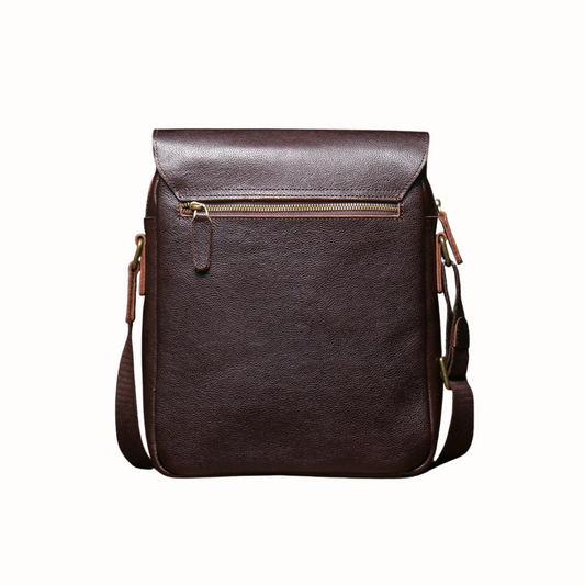 Bérgon - axelremsväska i äkta läder - Herr | Carryelle