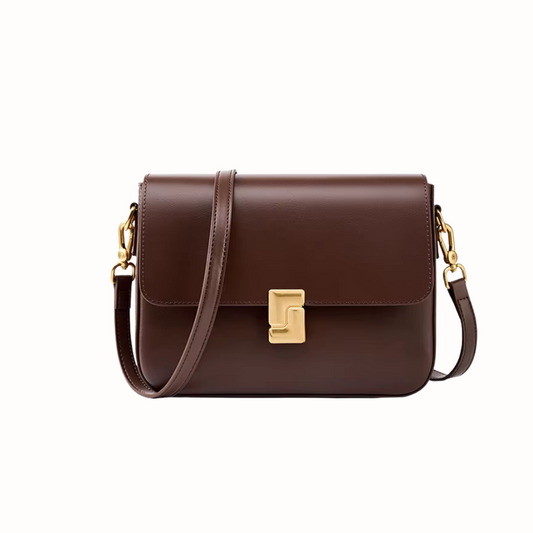 Exklusiv handväska i äkta läder – Dam