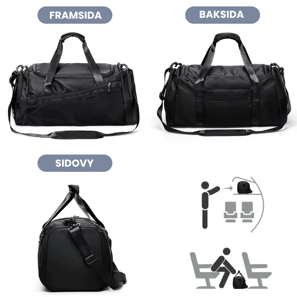 Rymlig Duffelbag 40L