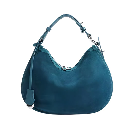 Axelväska i Äkta Mocka – 3-i-1 Hobo Crossbody - Dam | Luna