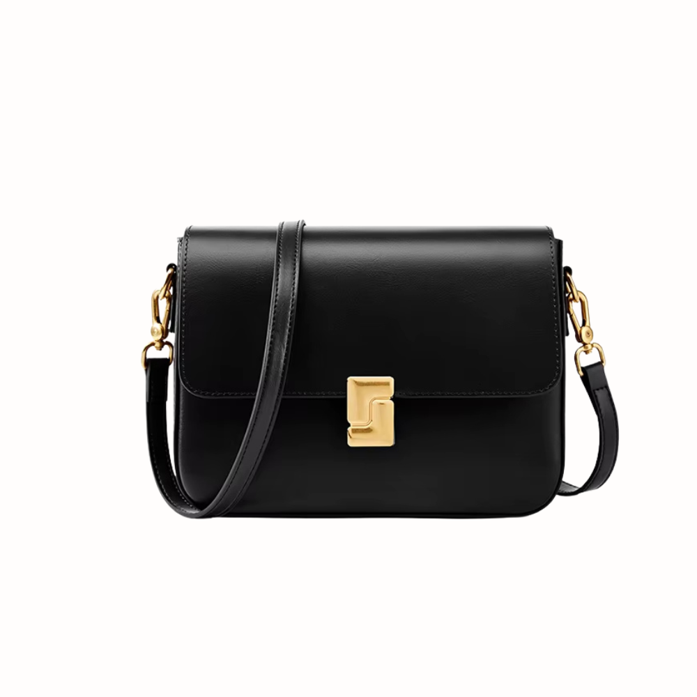 Exklusiv handväska i äkta läder – Dam